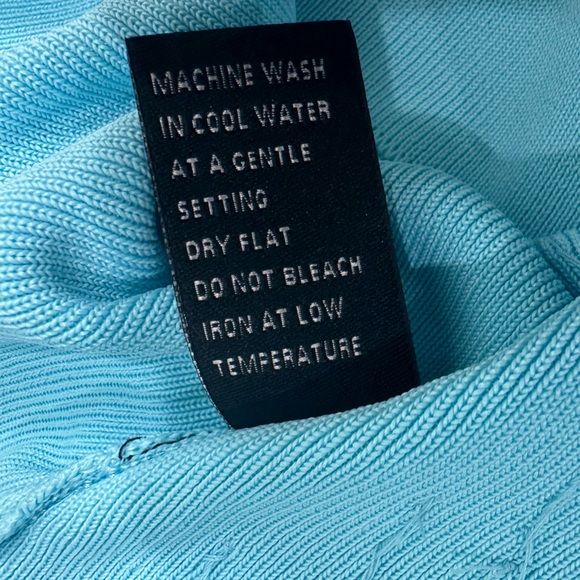 Cyrus Knit Sleeveless Top Sequin Mirror Discs Size Small Vintage Y2K - Picture 6 of 7